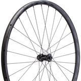 Easton EC70 AX Carbon Disc Wheel - Tubeless Black, Front, 15x100mm