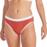 ExOfficio Give-N-Go Sport 2.0 Bikini Brief Underwear - Women's Retro Red/White, M