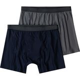 ExOfficio Give-N-Go 2.0 Boxer Brief - 2-Pack - Men's Navy/Steel Onyx, L