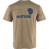 Fjallraven Walk With Nature T-Shirt - Men's Suede Brown, XS