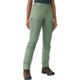 Fjallraven Abisko Midsummer Trousers - Women's Jade Green/Patina Green, US 27/EU 36/Long