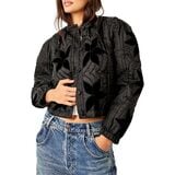 Free People Quinn Quilted Jacket - Women's Black, XL