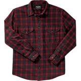 Filson Lightweight Alaskan Guide Shirt - Men's Black/Red, 3XL