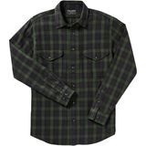 Filson Lightweight Alaskan Guide Shirt - Men's Black/Dark Green, M