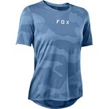 Fox Racing Ranger TruDri Short-Sleeve Jersey - Women's Dusty Blue, M