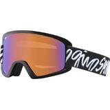 Giro Dylan Goggles - Women's Black Script-Persimmon Boost/Clear, One Size