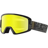 Giro Dylan Goggles - Women's Black/Gold Snake-Amber Gold/Yellow, One Size