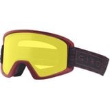 Giro Dylan Goggles - Women's Scarlet Burlesque/Ult Black/Yellow, One Size
