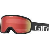Giro Cruz Goggles Black Wordmark/Amber Scarlet, One Size