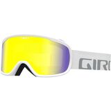 Giro Cruz Goggles White Wordmark/Yellow Boost, One Size