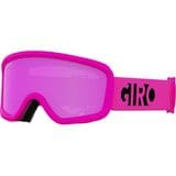 Giro Chico 2.0 Snow Goggles - Kids' Amber Pink Lens/Pink/Black Blocks, One Size