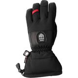 Hestra Power Heater Gauntlet Glove - Men's Black/Black, 7