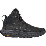 HOKA Anacapa Mid GTX Hiking Boot - Men's Black/Black, 14.0
