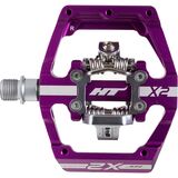 HT Components X2 Clipless Pedals Purple, One Size