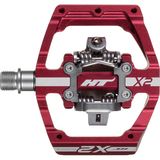 HT Components X2 Clipless Pedals Red, One Size