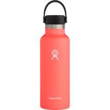 Hydro Flask 18oz Standard Mouth Water Bottle Hibiscus, One Size