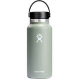 Hydro Flask 32oz Wide Mouth Flex Cap 2.0 Water Bottle Agave, One Size