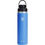 Hydro Flask 24oz Wide Mouth Water Bottle + Chug Cap Cascade, One Size