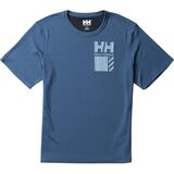 Helly Hansen Lifa Tech Graphic T-Shirt - Men's Deep Steel, S
