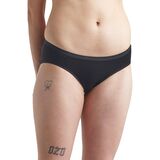 Icebreaker Siren Hipkini Underwear - Women's Black, XL