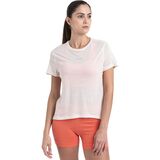 Icebreaker Merino 125 Cool-Lite Speed Short-Sleeve T-Shirt - Women's Chalk, S