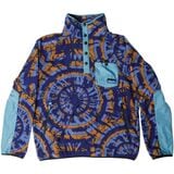 KAVU Teannaway Fleece Jacket - Men's Circle Tie Dye, L