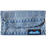 KAVU Big Spender Wallet - Women's Blue Blanket, One Size