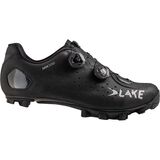 Lake MX332 Mountain Bike Shoe - Men's Black/Silver, 45.0
