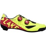 Lake CX238 Cycling Shoe - Men's Hi-Viz Yellow/Red, 50.0