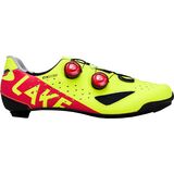 Lake CX238 Wide Cycling Shoe - Men's Hi-Viz Yellow/Red, 43.5