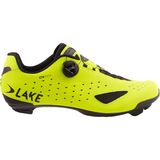 Lake CX177 Cycling Shoe - Men's Hi-Viz Yellow/Black, 37.0