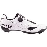 Lake CX177 Wide Cycling Shoe - Men's White/Black, 50.0