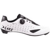 Lake CX219 Wide Cycling Shoe - Men's White/Black, 45.0