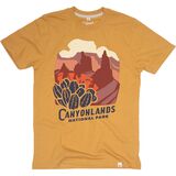 Landmark Project Canyonlands Short-Sleeve T-Shirt Goldenrod, L