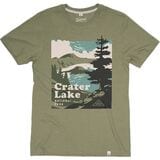 Landmark Project Crater Lake National Park Short-Sleeve T-Shirt Cactus, L