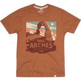 Landmark Project Arches National Park T-Shirt Clay, S