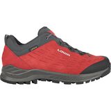 Lowa Explorer GTX Lo Hiking Shoe - Women's Red/Gray, 6.5