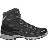 Lowa Innox Pro GTX Mid Hiking Boot - Men's Black/Gray, 12.0