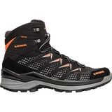 Lowa Innox Pro GTX Mid Hiking Boot - Men's Black/Orange, 9.5