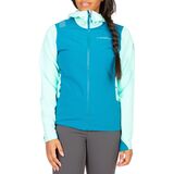 La Sportiva Descender Storm Jacket - Women's Crystal/Turquoise, XS