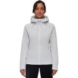 Mammut Arctic ML Hooded Fleece Jacket - Women's Platinum Melange, XS