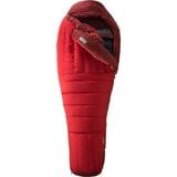 Marmot CWM Sleeping Bag: -40F Down Team Red/Redstone, Reg/Right Zip
