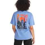 Marmot Sunshine Short-Sleeve T-Shirt - Women's Getaway Blue, XL