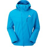 Mountain Equipment Squall Hooded Jacket - Men's Finch Blue, L