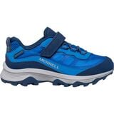 Merrell Moab Speed Low A/C Waterproof Shoe - Kids' Blue, 2.0