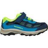 Merrell Moab Speed Low A/C Waterproof Shoe - Toddlers' Navy/Hi Viz, 7.0