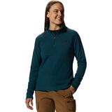 Mountain Hardwear Microchill 2.0 Zip T Fleece Jacket - Women's Dark Marsh, M
