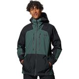 Mountain Hardwear Boundary Ridge GORE-TEX 3L Jacket - Men's Black Spruce, L