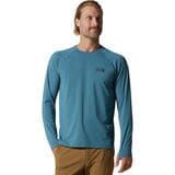 Mountain Hardwear Crater Lake Long-Sleeve Crew Shirt - Men's Caspian, XL