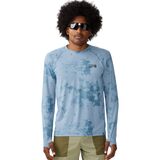 Mountain Hardwear Crater Lake Long-Sleeve Crew Shirt - Men's Element Nebula Print, XXL
